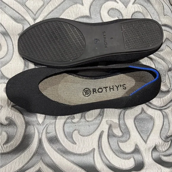 Rothy's Women's Black Flats Size 9 - Picture 2 of 3